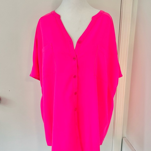 Belle By Kim Gravel Blouse NWOT - Picture 2 of 11